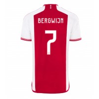 Camisa de Futebol Ajax Steven Bergwijn #7 Equipamento Principal 2023-24 Manga Curta